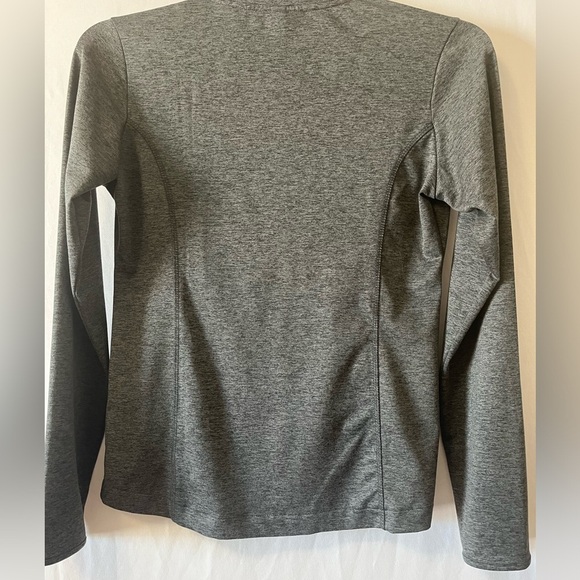 CSU Rams Charcoal Gray Zippered Long Sleeve Light Jacket Size Small - Picture 2 of 7